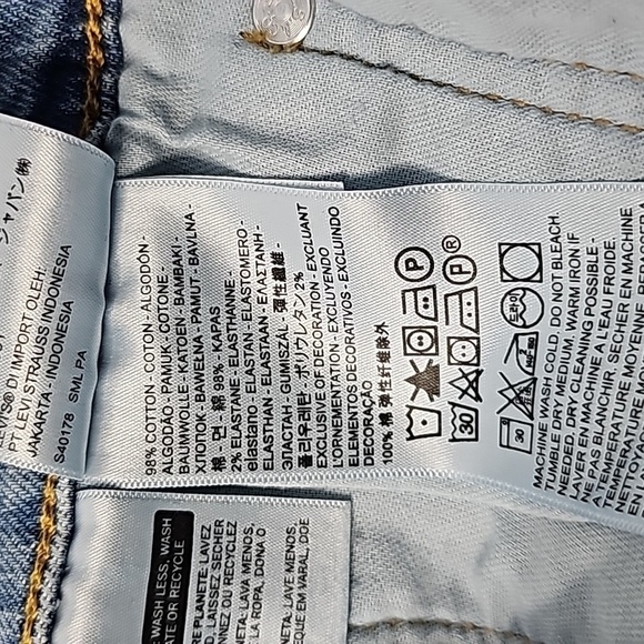 Levi's 514 36x30 straight leg jeans - Picture 8 of 8